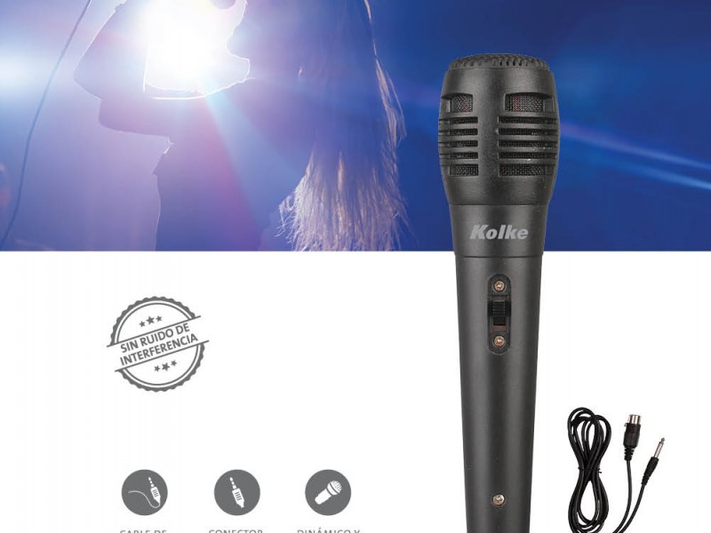  MICRÓFONO CON CABLE KPI-270