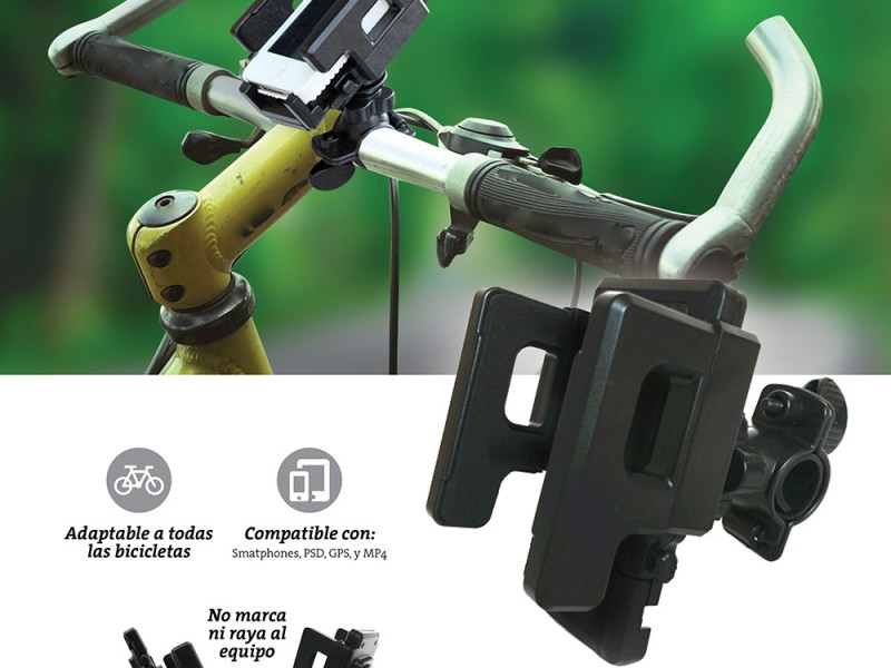 SOPORTE DE CELULAR UNIVERSAL PARA BICICLETA KAV-131