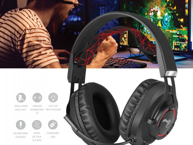 AURICULAR GAMER KGA -398