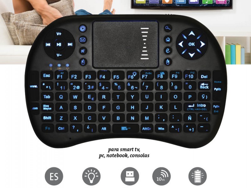 TECLADO INALAMBRICO KET- 1107