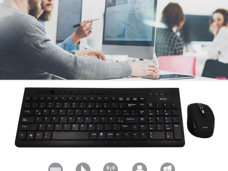 KIT TECLADO Y MOUSE KEK-1062
